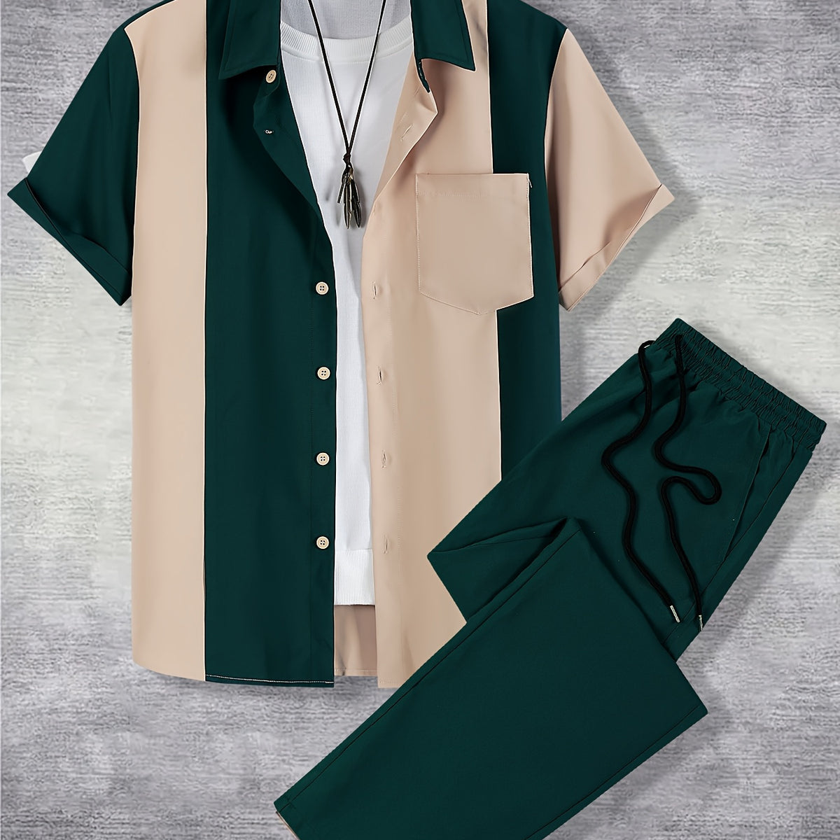Chinese tracksuit with stretchable fabric